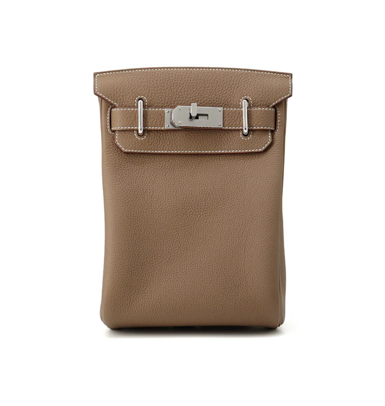 HERMES Kelly Akkad PM Etoupe Togo Leather