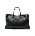 BALENCIAGA Black Leather Le City Travel Bag