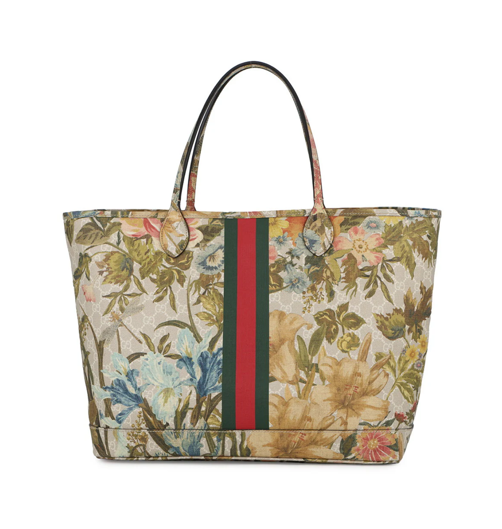 GUCCI Flora Ophidia Large Tote Bag
