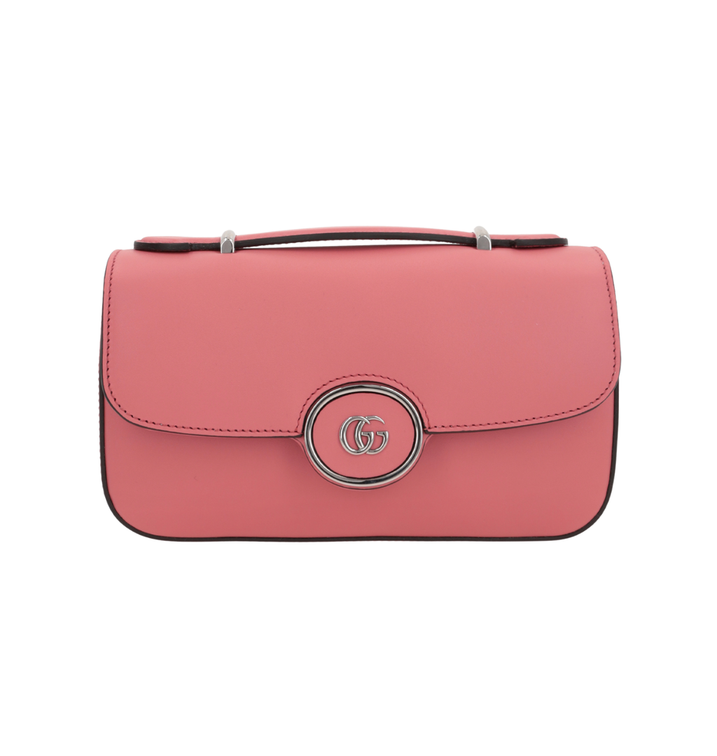 GUCCI Petite GG Mini Smooth Leather Shoulder Bag