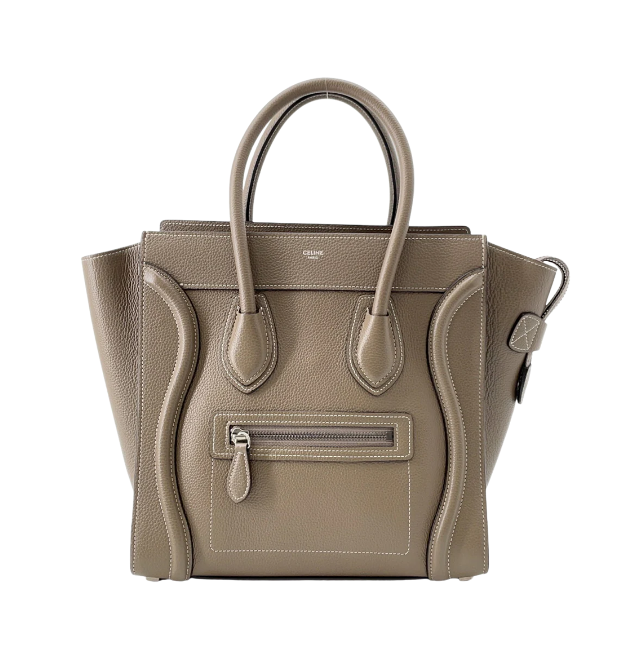 CELINE Luggage Shopper Leather Bag