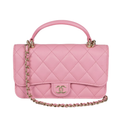 CHANEL Pink Mini Flap Bag