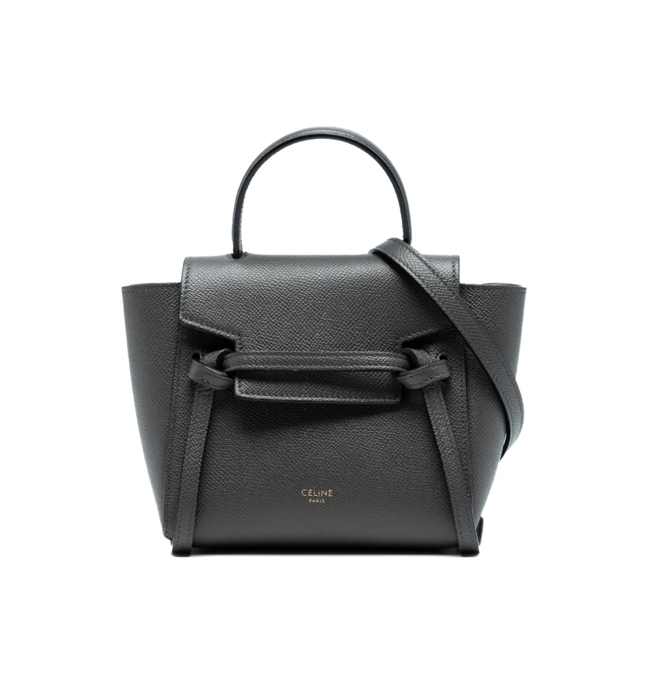 CELINE Black Leather Bag