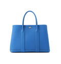 HERMES Garden Party TPM Blue Hydra Negonda Leather