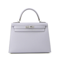 HERMES Kelly 28 Sellier Green Pantan Epsom