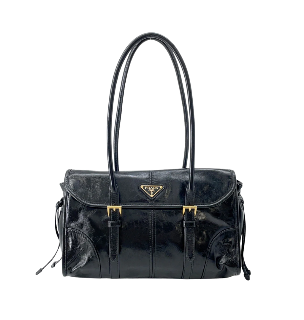 PRADA Medium Leather Shoulder Bag
