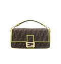 FENDI Baguette Zucca Mamma Shoulder Bag