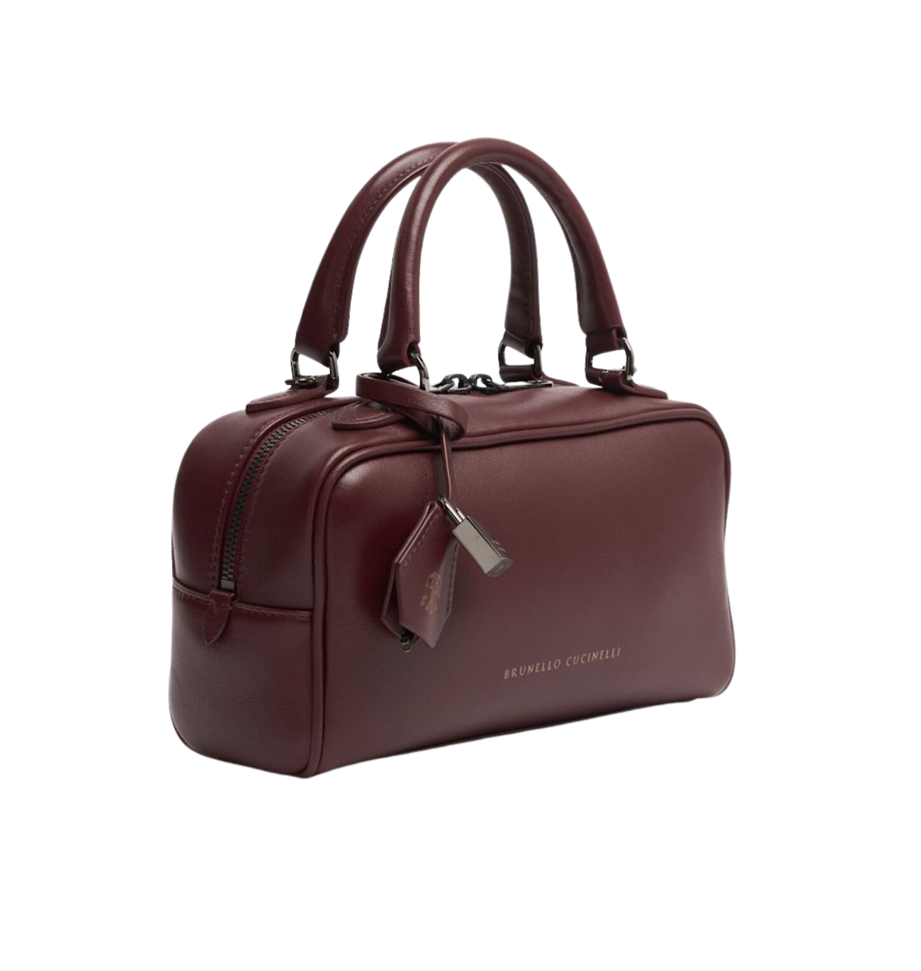 BRUNELLO CUCINELLI Glossy Nappa Shoulder Bag