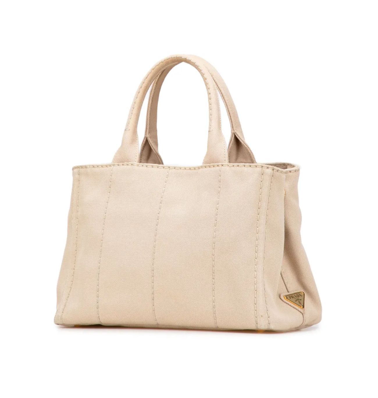 PRADA Small Canvas Canapa Logo Bag