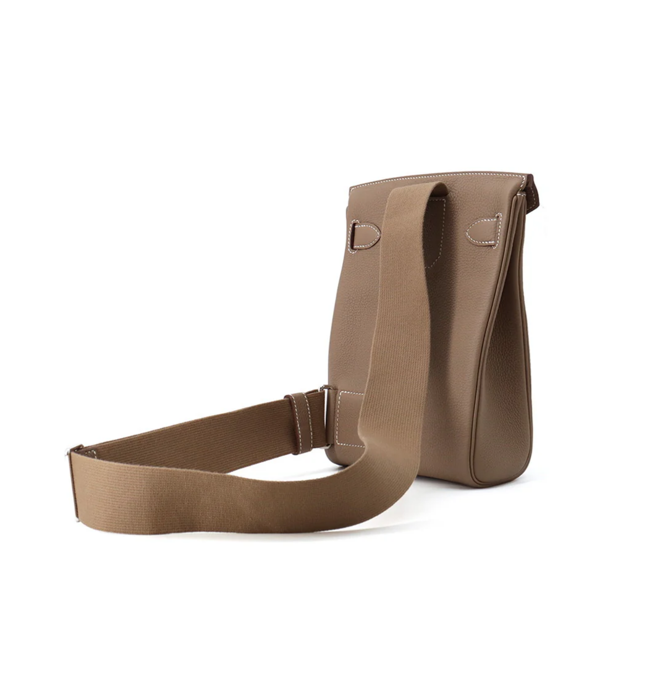 HERMES Kelly Akkad PM Etoupe Togo Leather