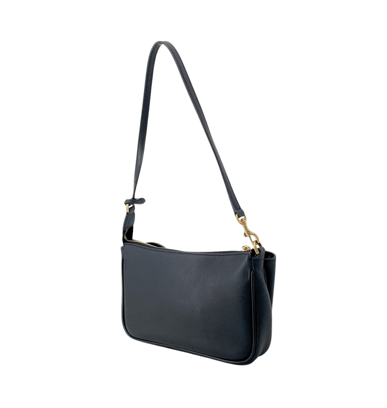 BALENCIAGA Rodeo Black Leather Shoulder Bag