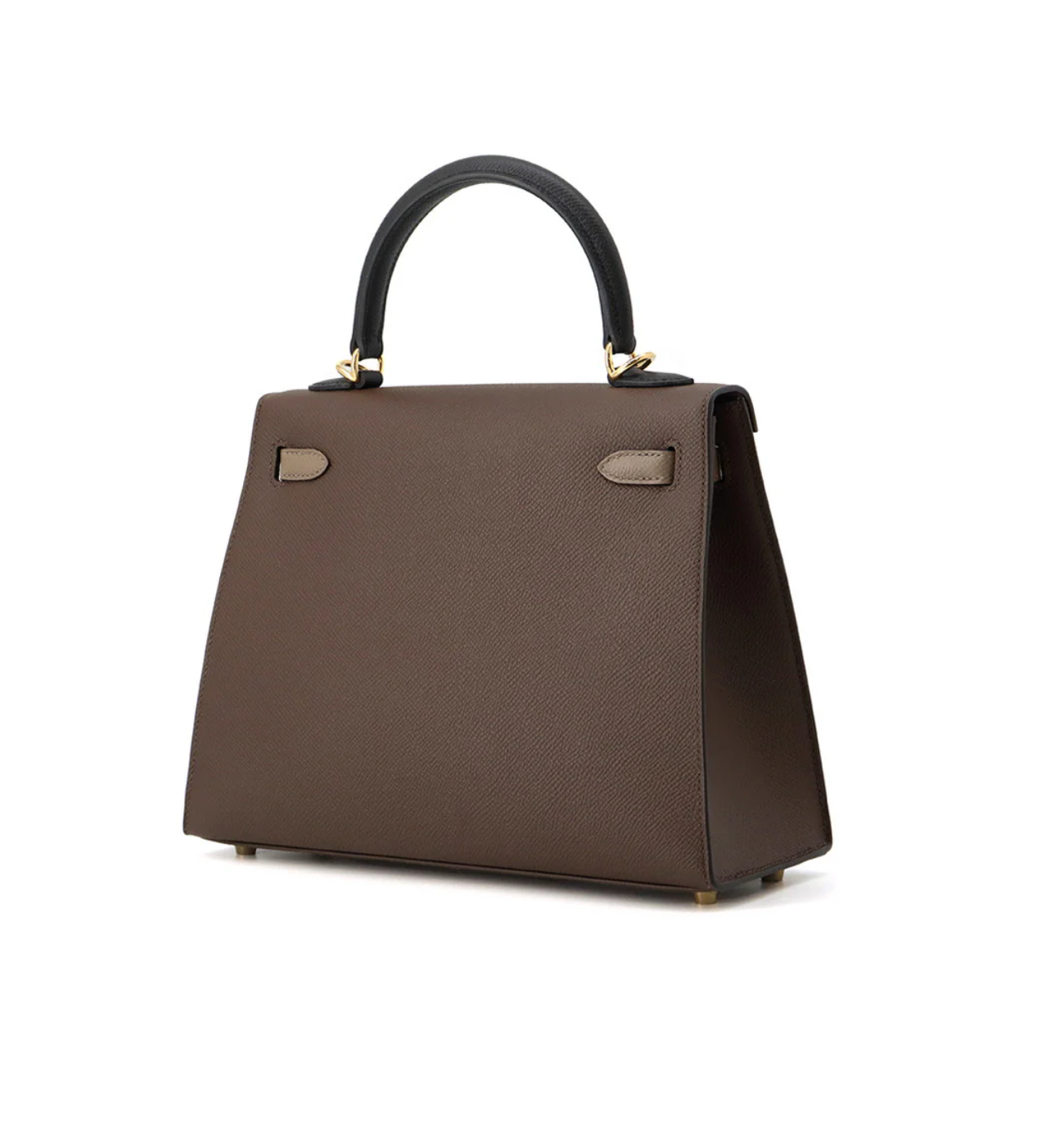 HERMES Kelly 25 Sellier Tricolor Epsom