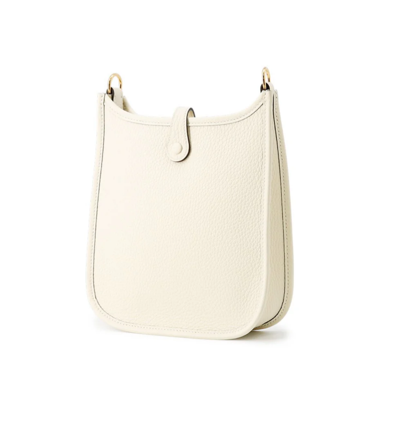 HERMES Evelyne Long Cream Taurillon Clemence TPM