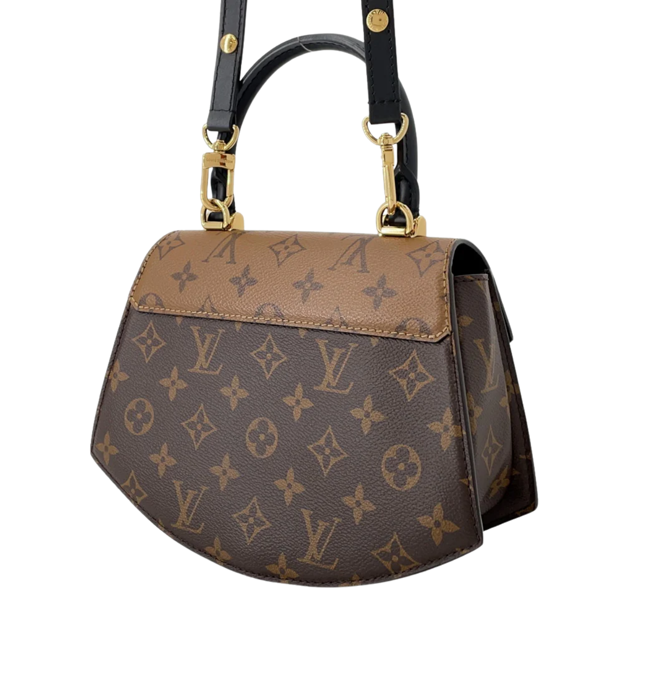 LOUIS VUITTON Tilsit Noir Monogram Reverse Canvas