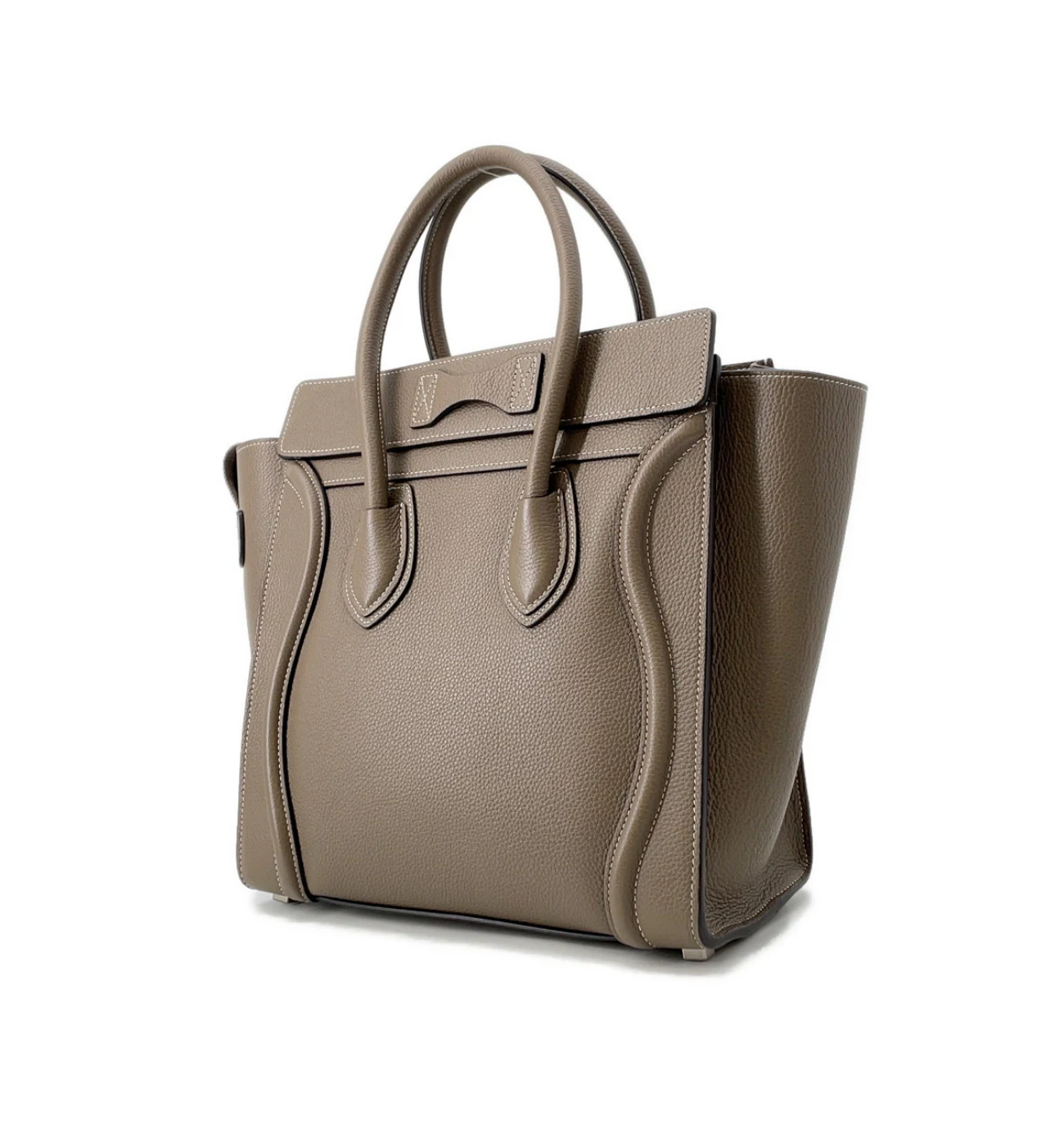 CELINE Luggage Shopper Leather Bag