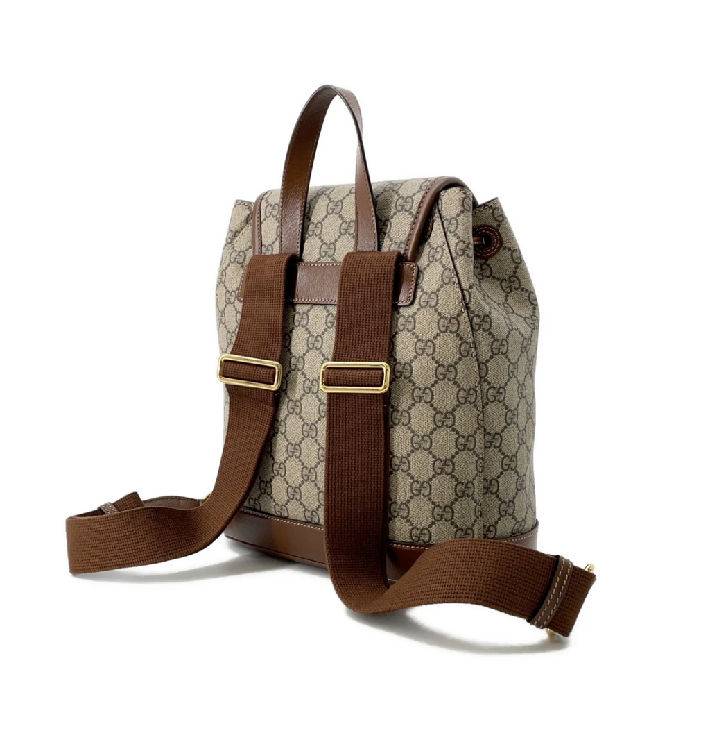 GUCCI Interlocking GG Supreme Backpack