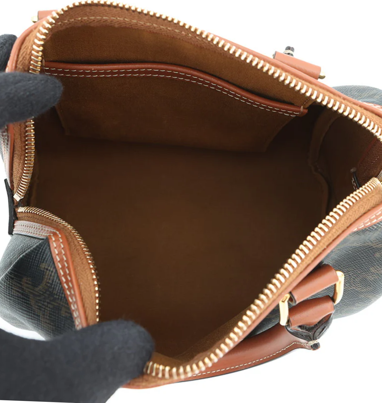 CELINE Triomphe Boston Handbag