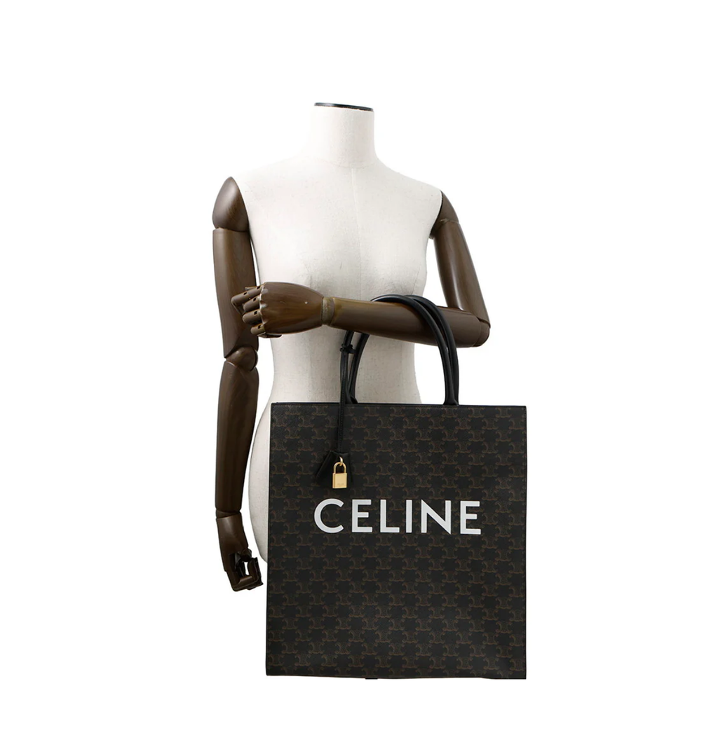 CELINE Triomphe Vertical Cabas Tote Bag