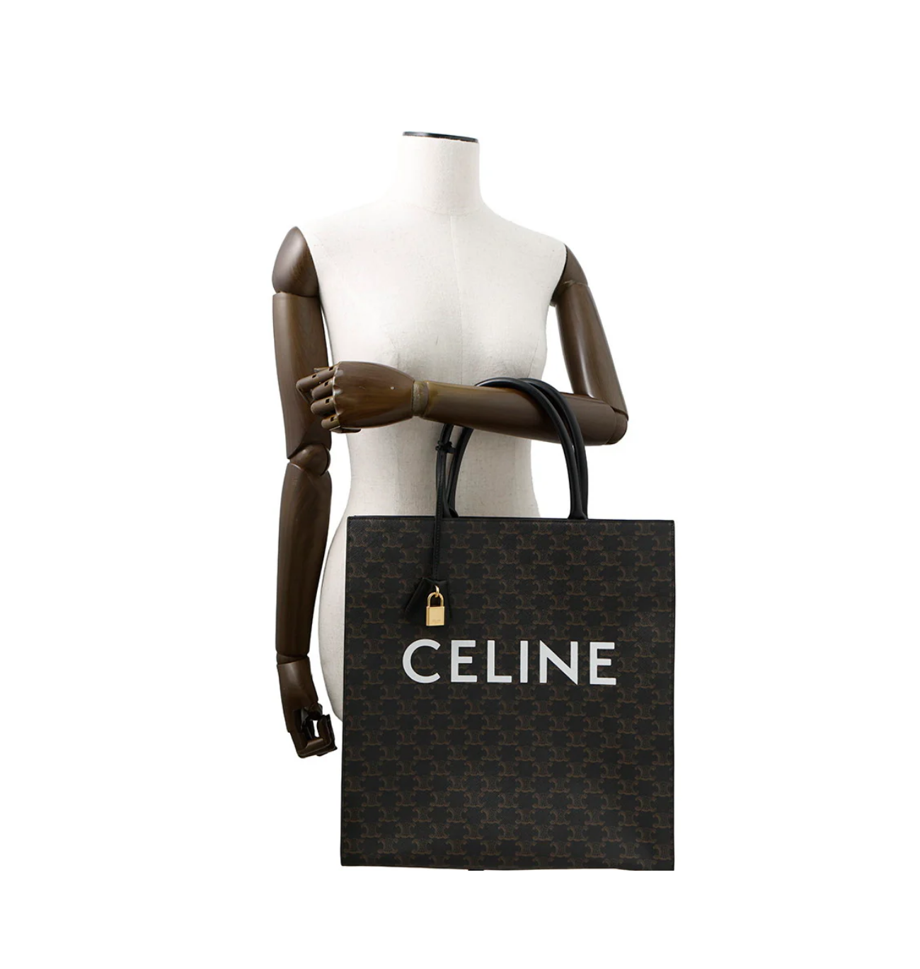 CELINE Triomphe Vertical Cabas Tote Bag