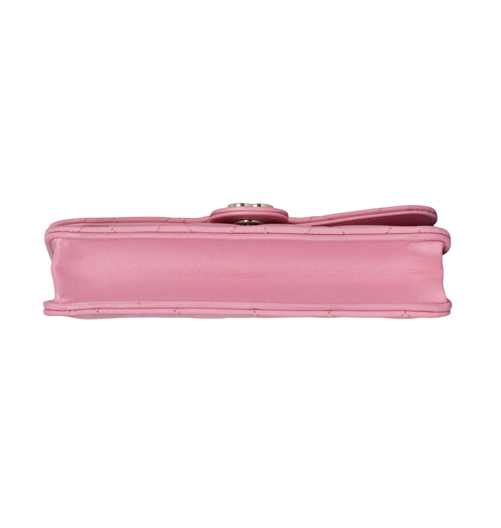 CHANEL Pink Mini Flap Bag