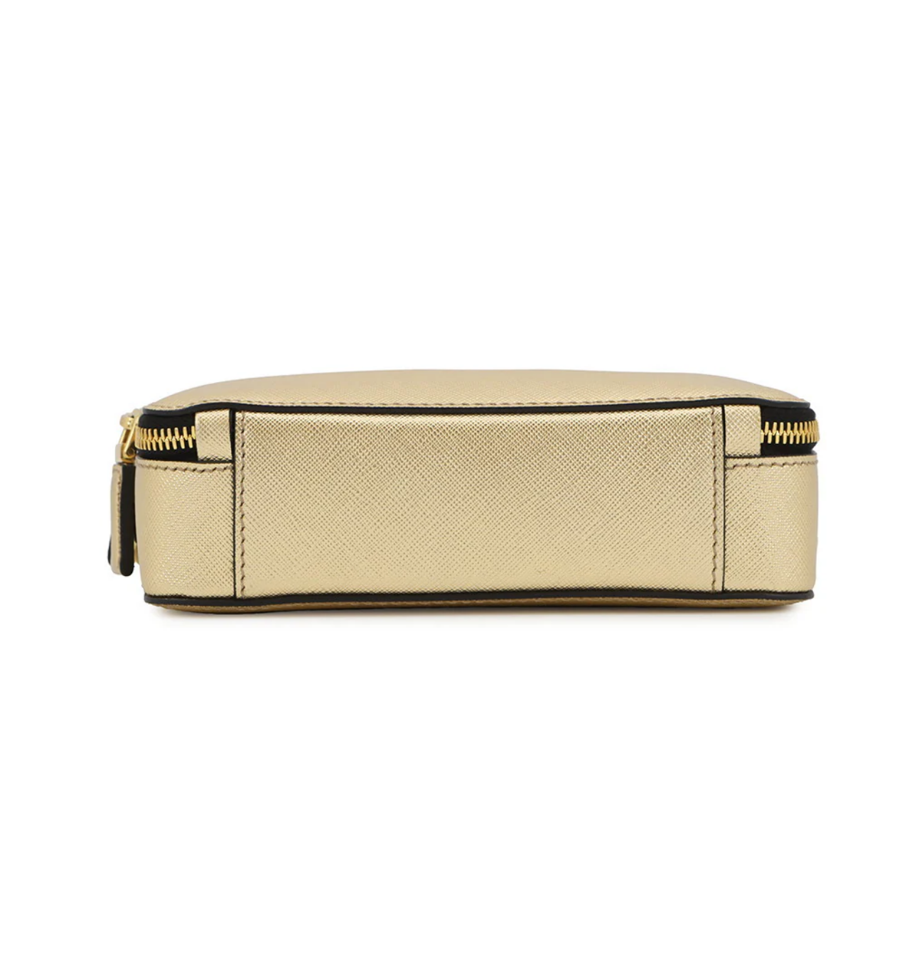 PRADA Triangle Logo Brique Gold Shoulder Bag