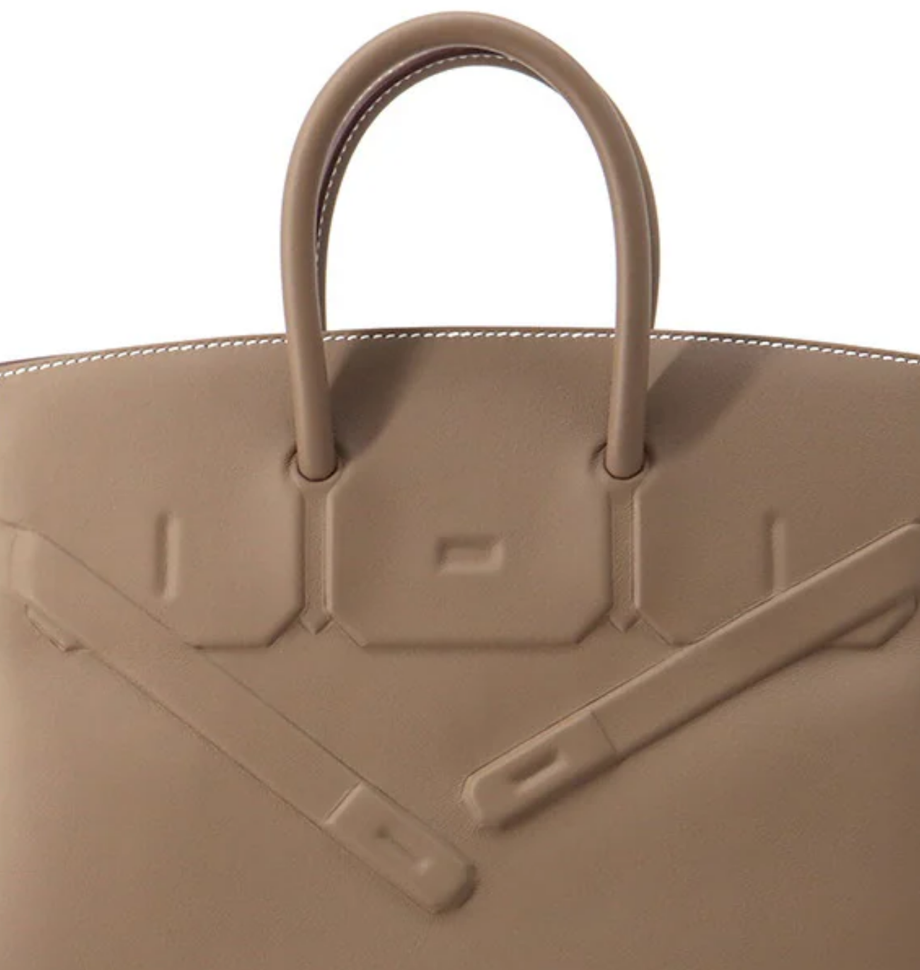 HERMES Birkin 25 Shadow Etoupe Swift Leather