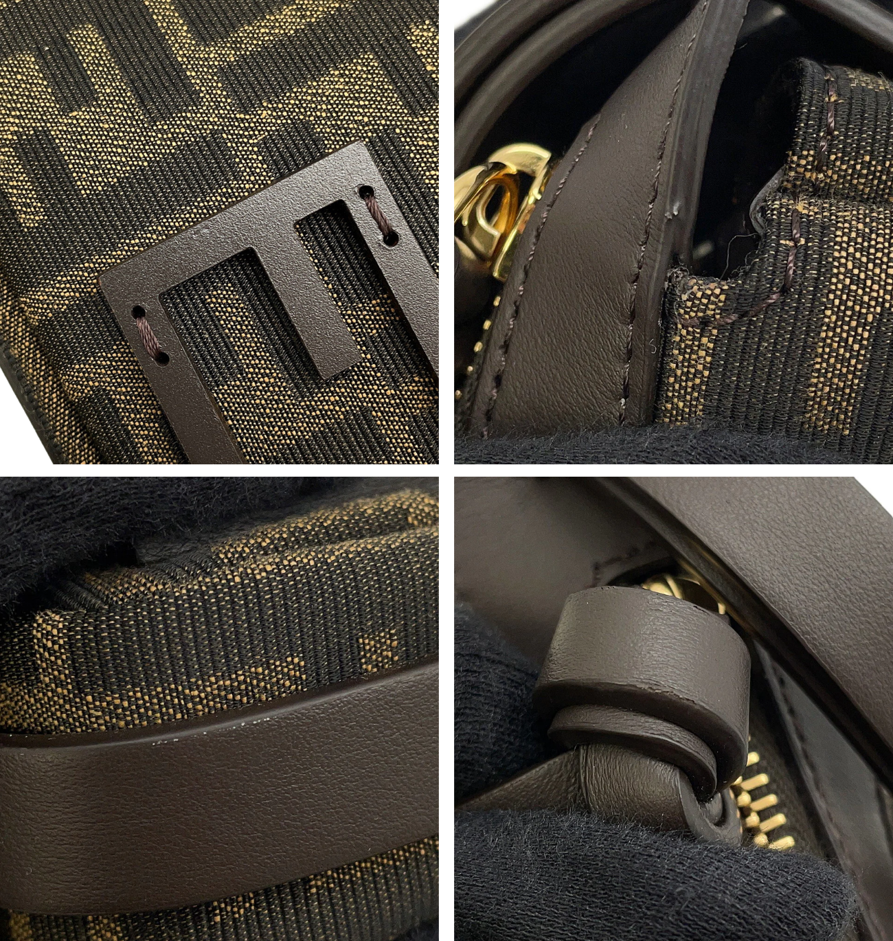 FENDI Zucca Shoulder Bag