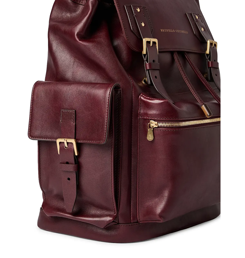 BRUNELLO CUCINELLI Leather Backpack