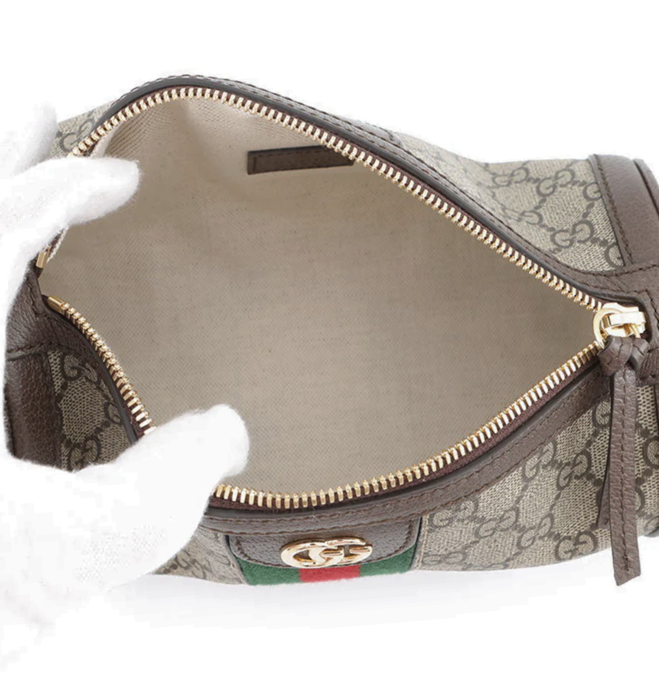 GUCCI GG Supreme Ophidia Small Shoulder Bag