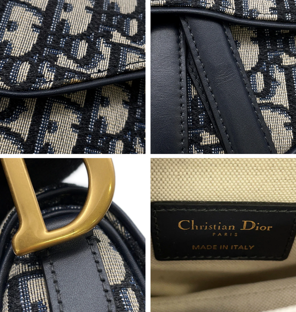 DIOR Saddle Oblique Shoulder Bag