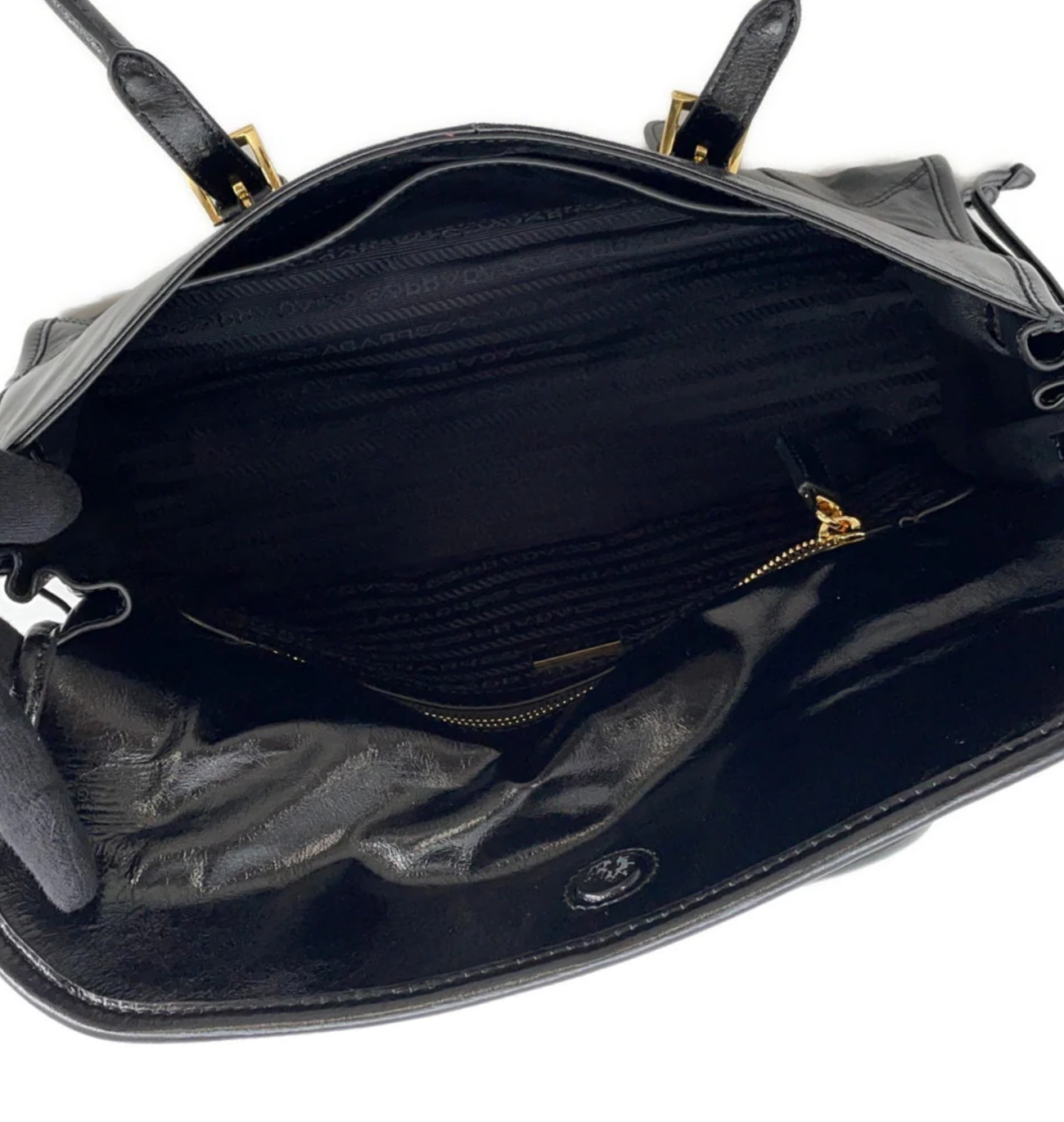 PRADA Medium Leather Shoulder Bag