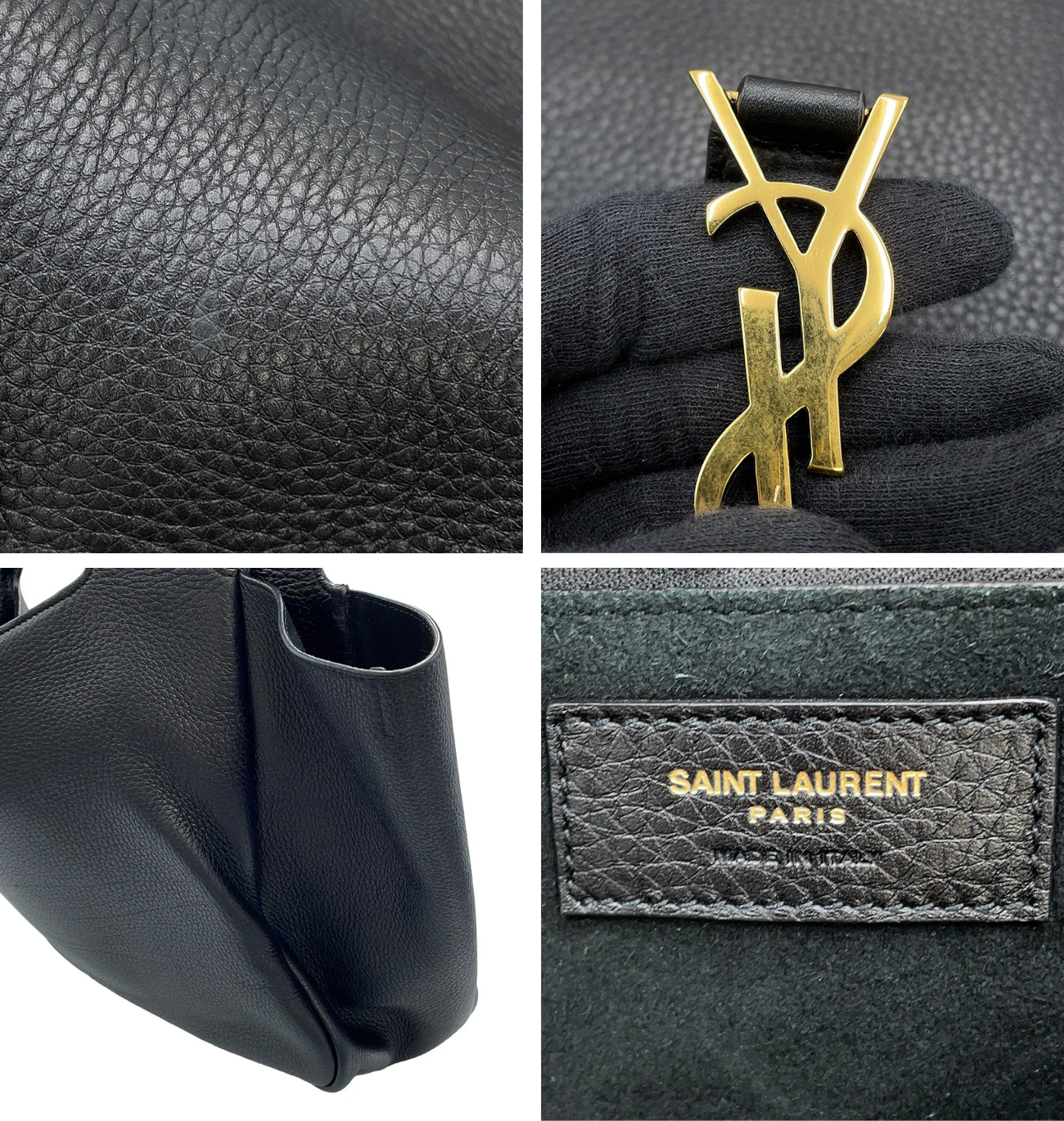 SAINT LAURENT Le Cincassette Bear Tote Bag