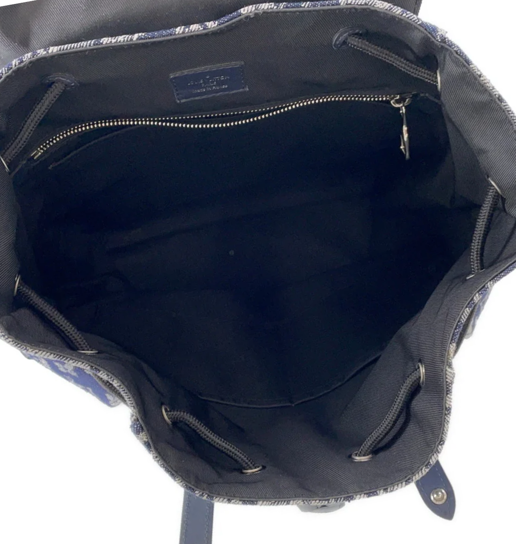 LOUIS VUITTON Christopher PM Navy Blue