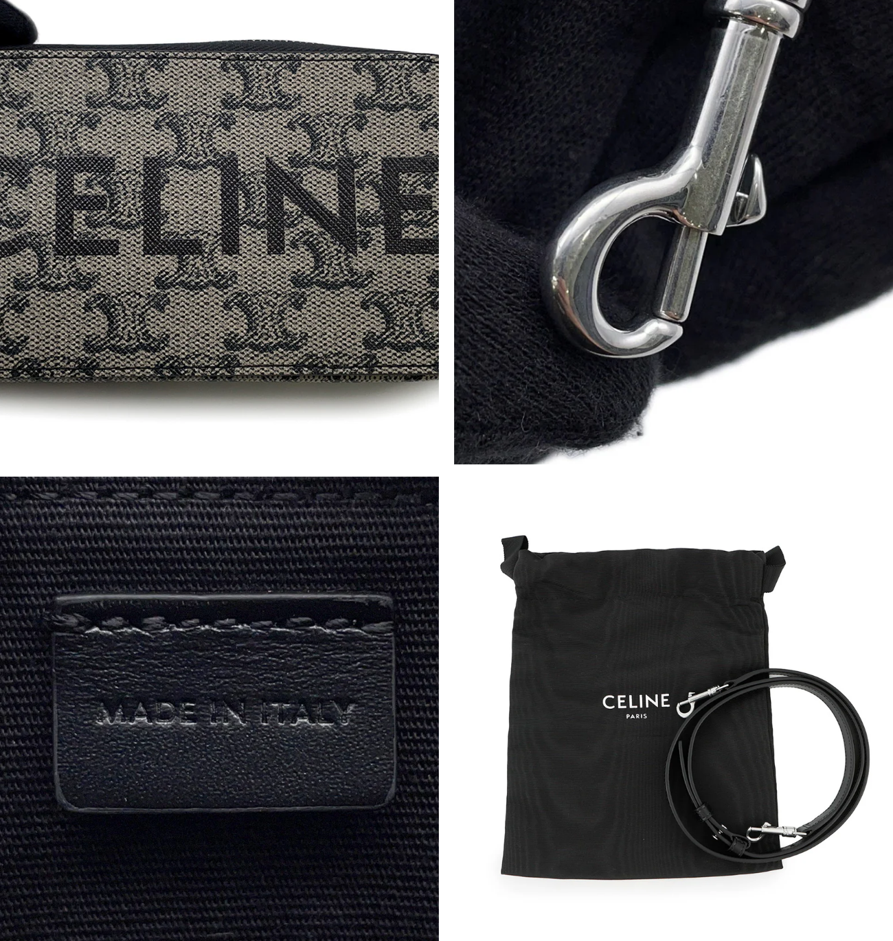 CELINE Logo Horizontal Pouch