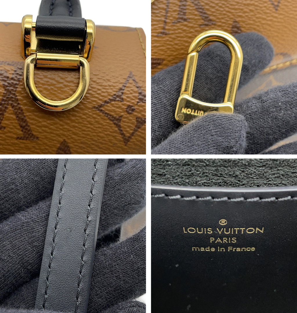 LOUIS VUITTON Tilsit Noir Monogram Reverse Canvas