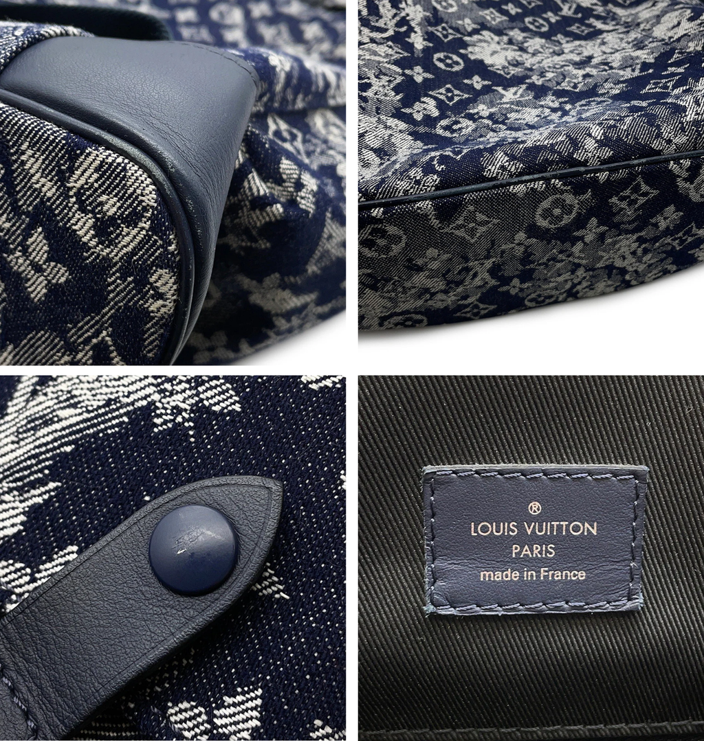 LOUIS VUITTON Christopher PM Navy Blue