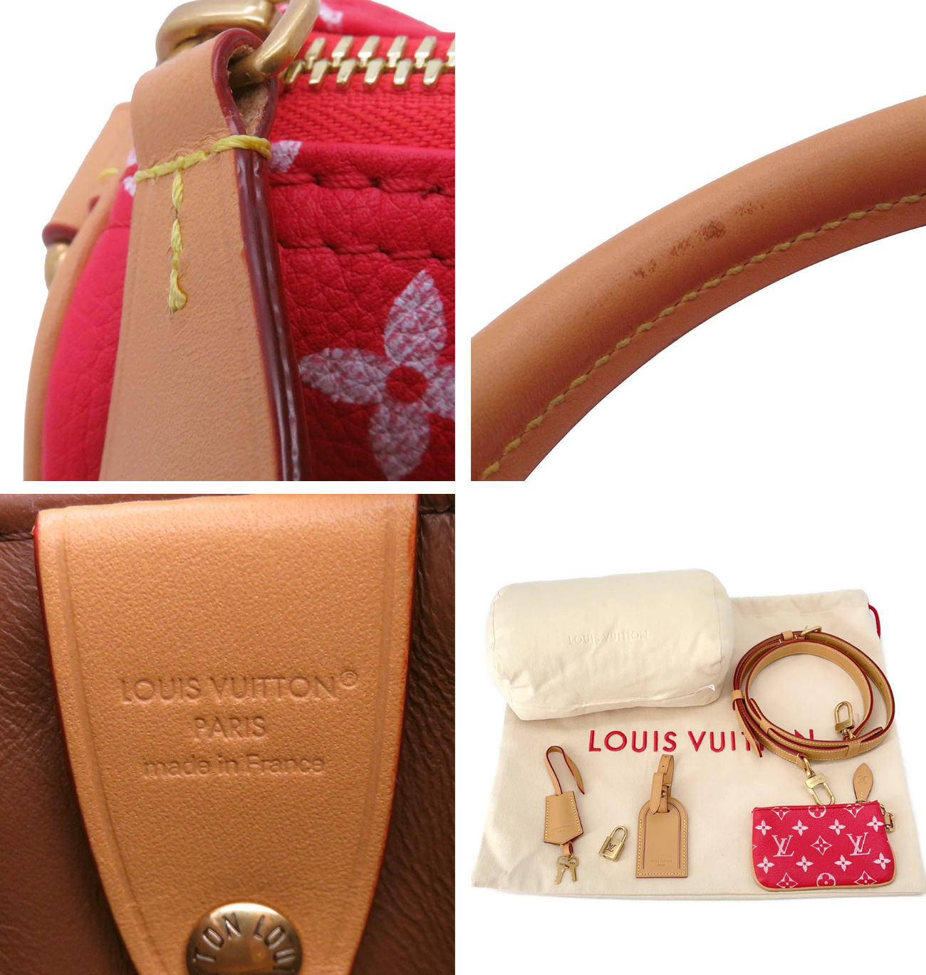 LOUIS VUITTON Speedy 25 Bandouliere Calf Leather Monogram