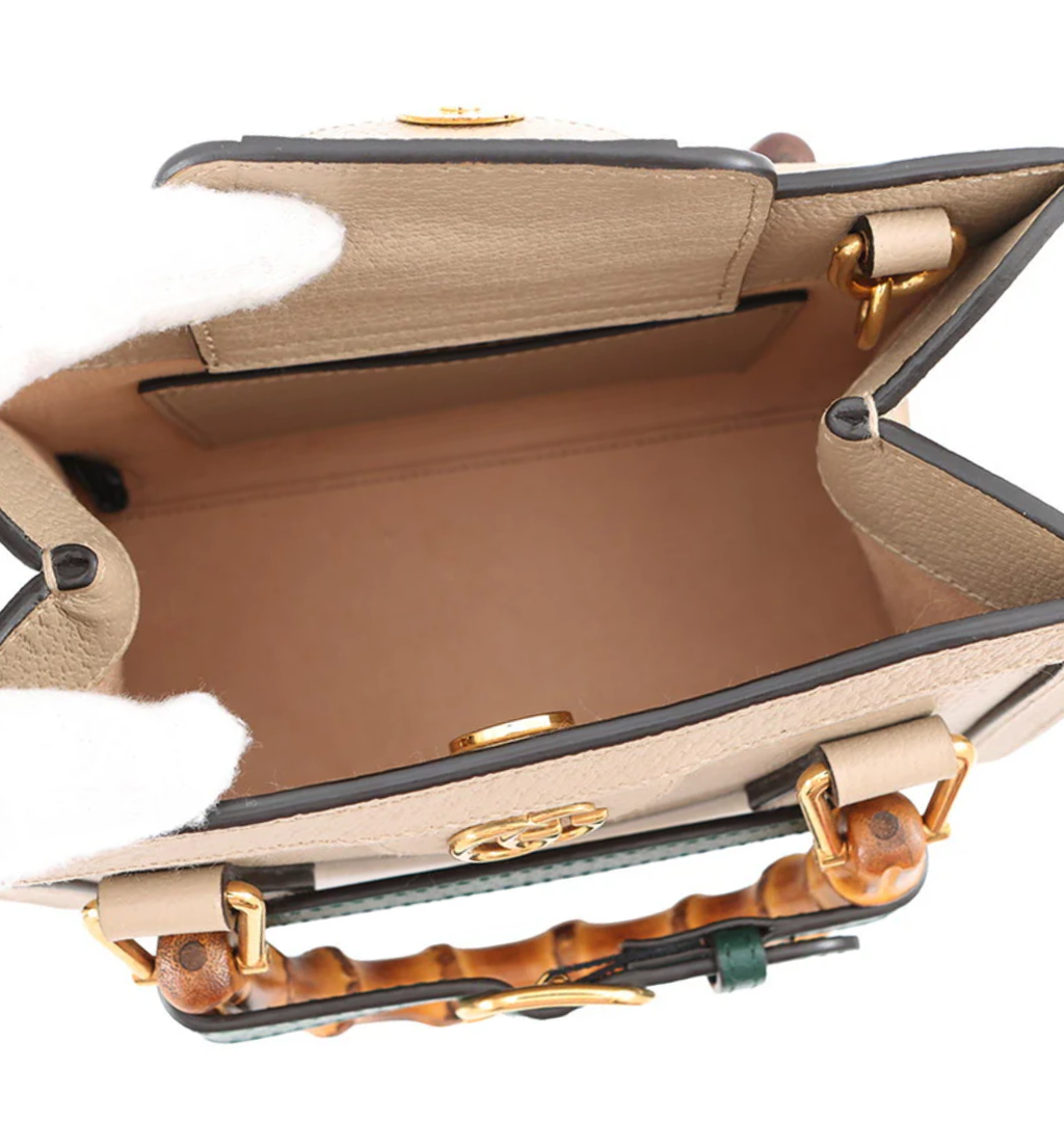 GUCCI Bamboo Diana Mini Tote Bag